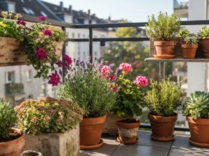 Balkonpflanzen Sonne