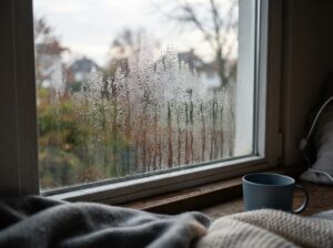 beschlagene Fenster morgens