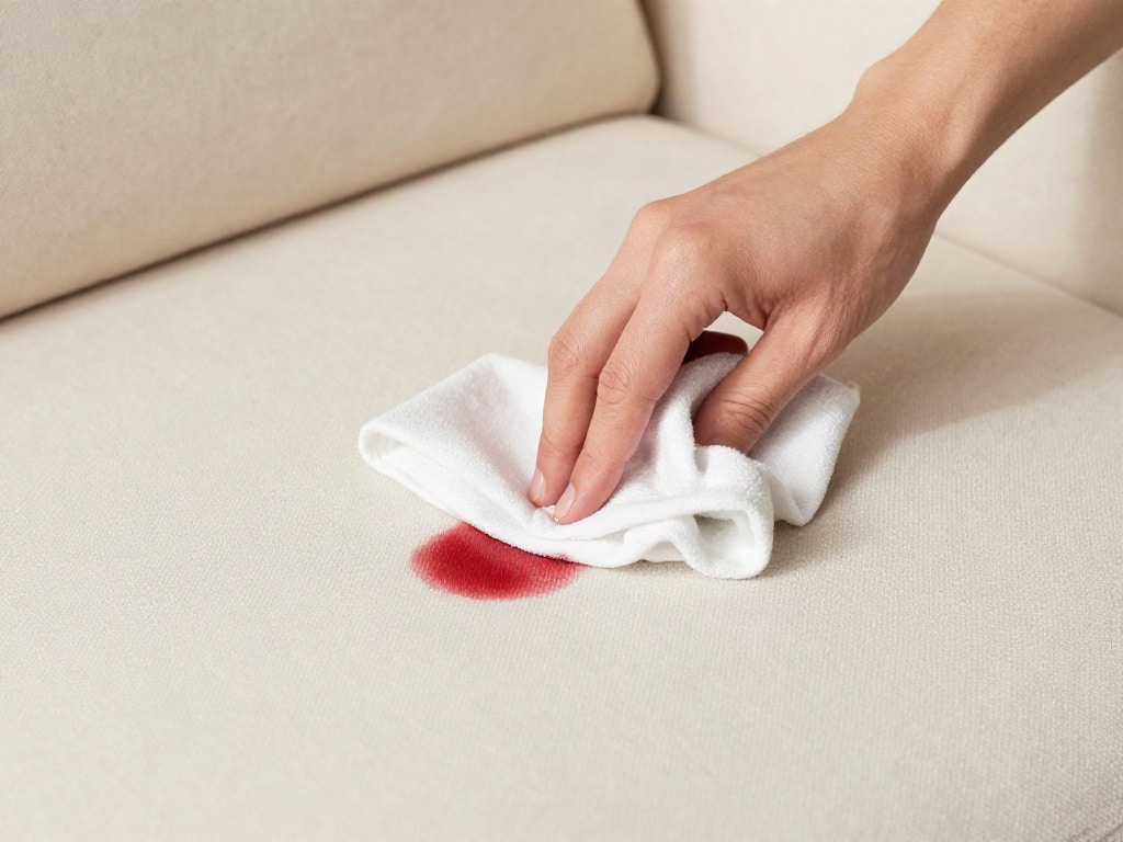 Stoffsofa Flecken entfernen