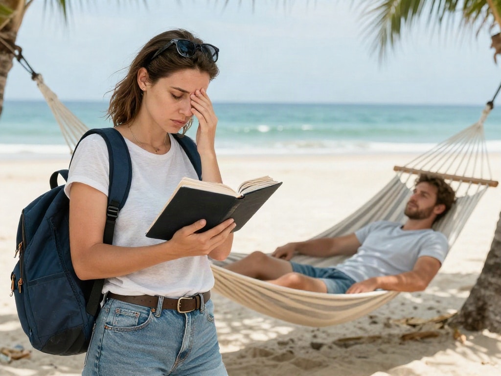 Urlaub genießen ohne alles zu sehen