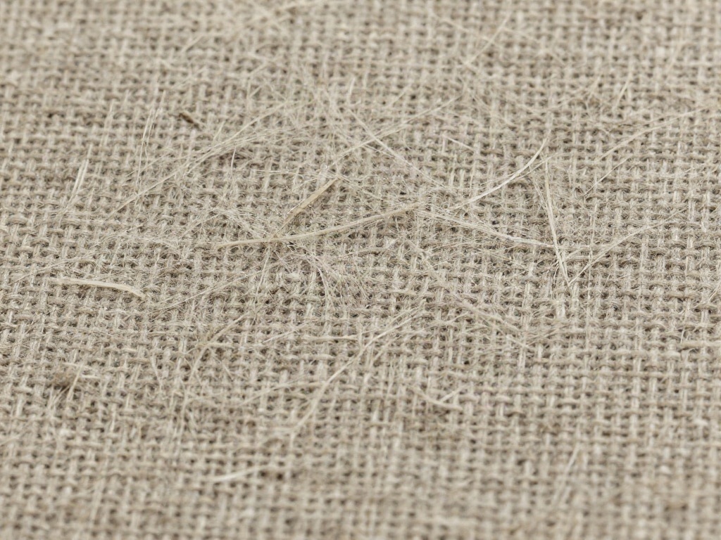 Leinen knittert