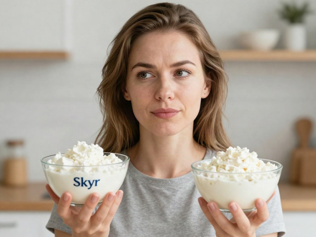 Skyr oder Quark