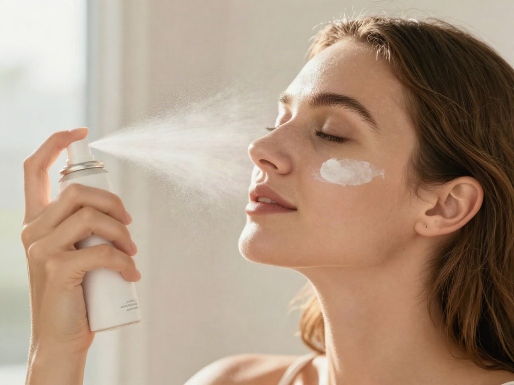Sonnencreme nachcremen Make-up